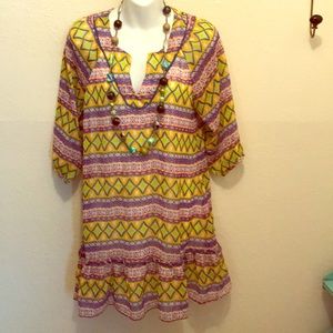 JOY JOY AZTEC DRESS